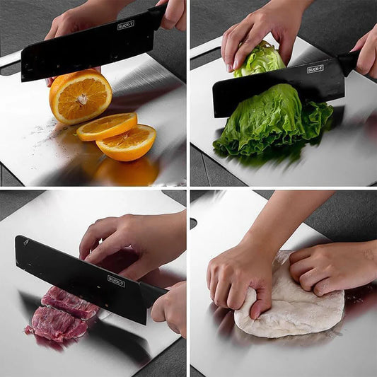 Stainless Steel Vegetable & Fruit Cutting Board 31×20 Cm