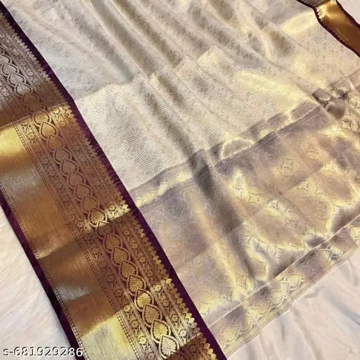 Premium Traditional New Design Kanjeevaram Inspired Soft Silk Saree