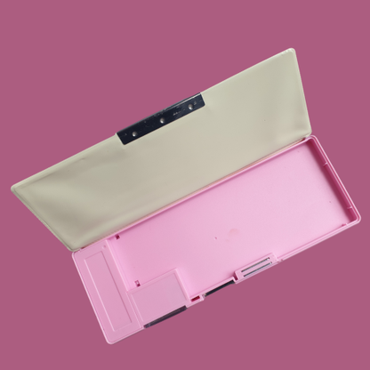 Cartoon Multi-Functional Geometry Box With  Double Sharpener