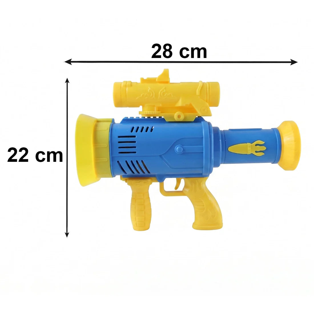 Automatic Rechargeable Bubble Gun Toy With Lights For Kids
