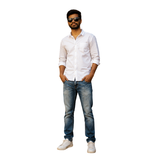 VAMAAR Premium Linen Slim Fit White Shirt for Men – Elegant Formal & Casual Wear