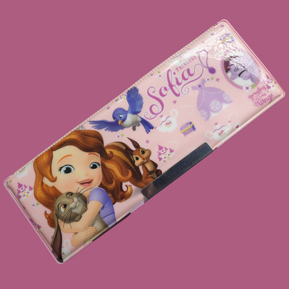 Cartoon Multi-Functional Geometry Box With  Double Sharpener