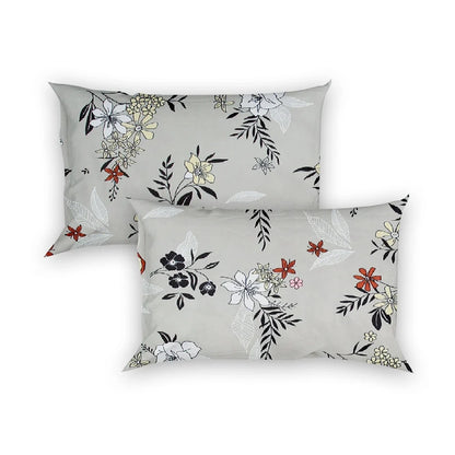 Cotton King Size fitted Bed Sheets with two pillow covers