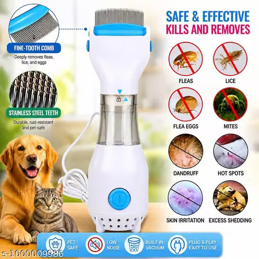 Electric Head Lice Removal Comb, Safe for children and adults