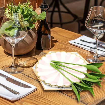 Flower Shaped Napkin Holder, Rose Shape Tissue Paper Holder Clips Decorative Floral Tissue Holder, Creative Bloom Leaf Design, Elegant Dining Table Centrepiece Decor