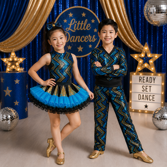 Kids Western Dance Costume