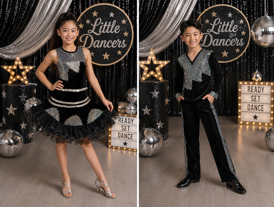Kids Western Dance Costume