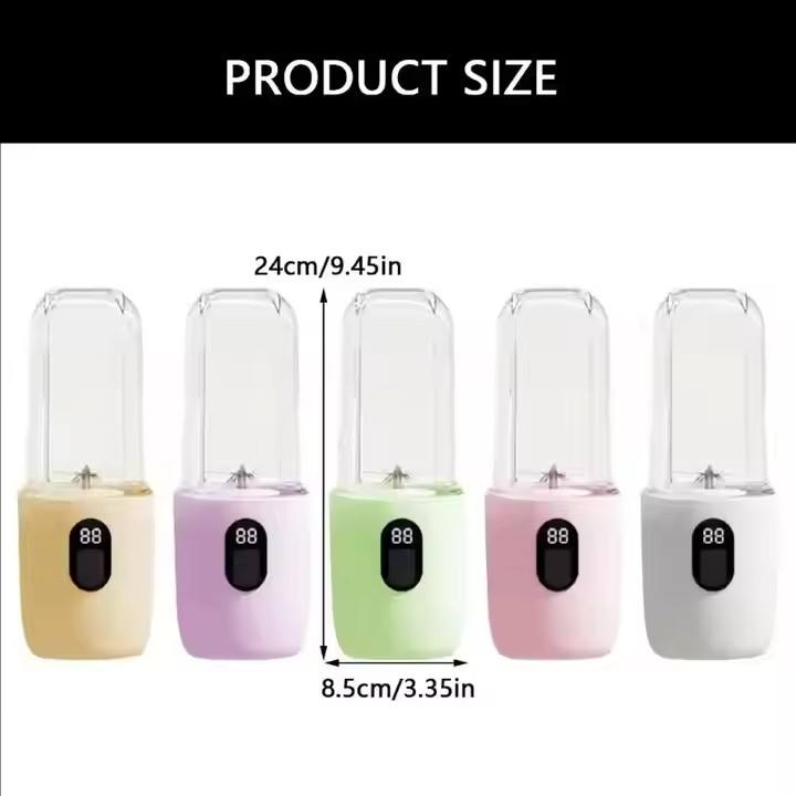 Smart Healthy Life Electric Mini Blender Juicer Bottles Crushed Ice Milkshake Quick Juicing Cup Wireless Brenda Juicer