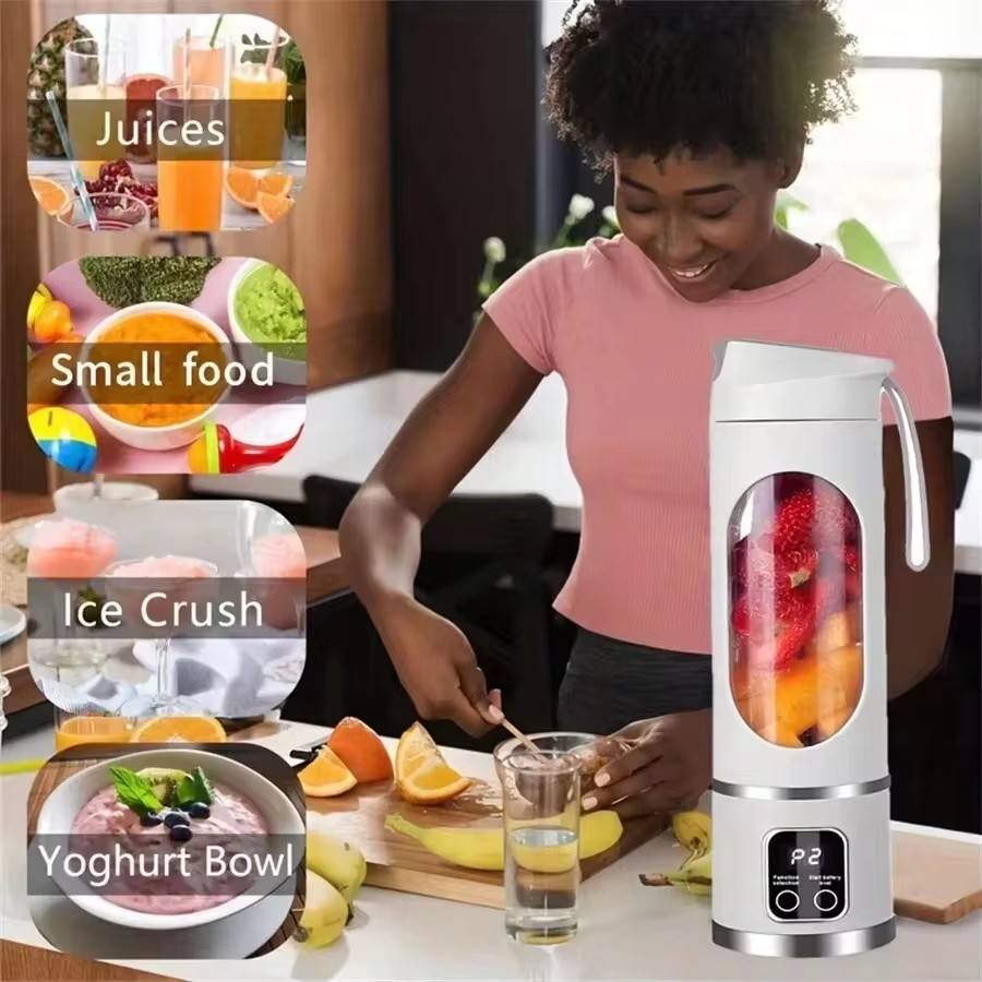 Fresh Juice Portable Blenders and Mini Fruit Smoothie Milkshake Mixer Blender Juicer