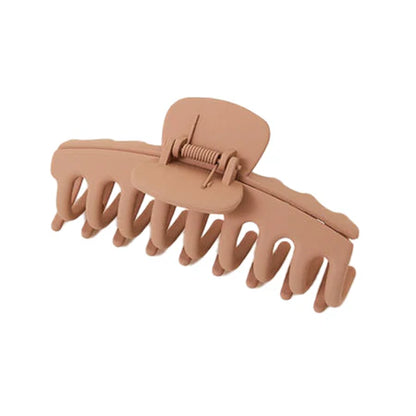 London Women's Black Matte Black Wiggle Hair Claw Clip