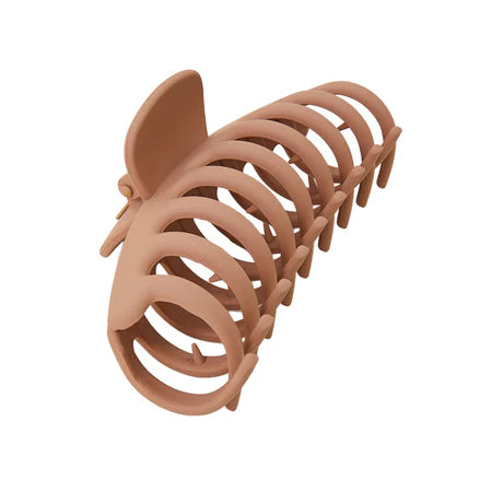 London Women's Black Matte Black Wiggle Hair Claw Clip