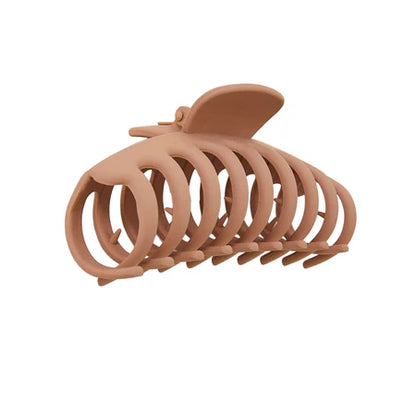 London Women's Black Matte Black Wiggle Hair Claw Clip