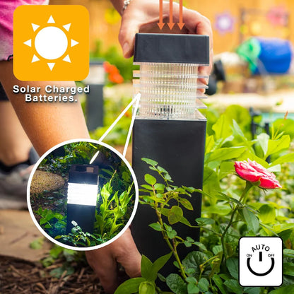 Big Garden Solar Light Waterproof Outdoor LED Lamp For Garden Lawn Pathway