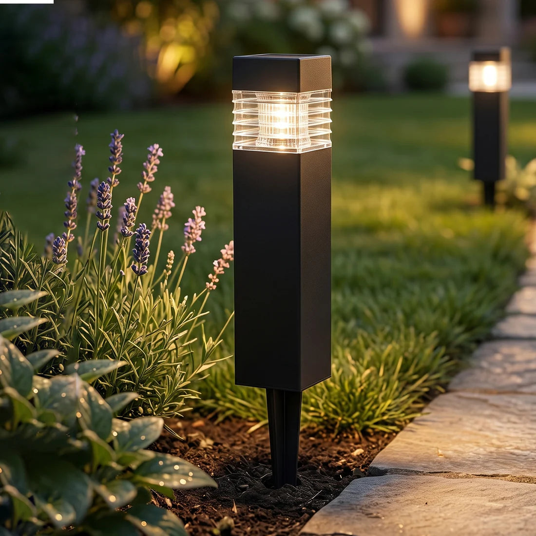 Big Garden Solar Light Waterproof Outdoor LED Lamp For Garden Lawn Pathway