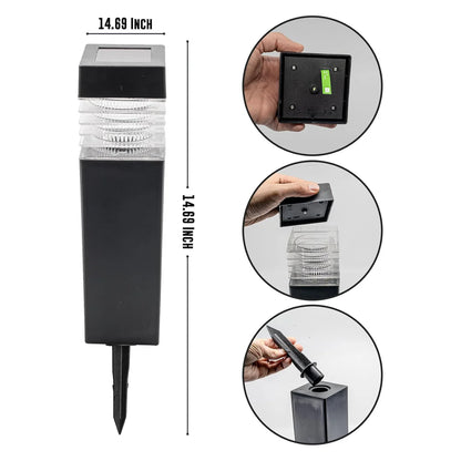 Big Garden Solar Light Waterproof Outdoor LED Lamp For Garden Lawn Pathway