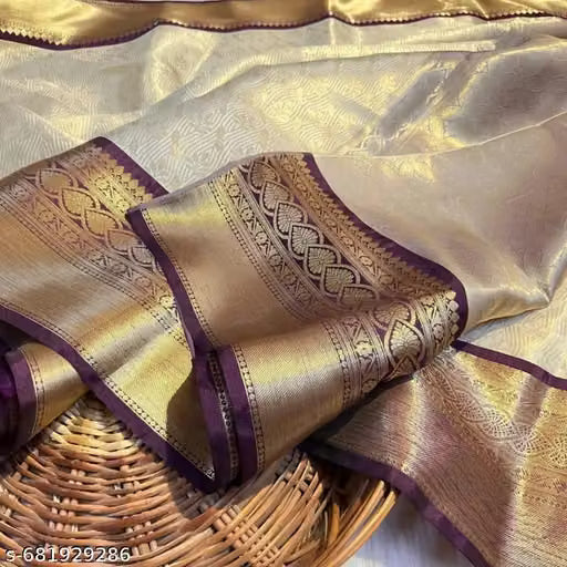 Premium Traditional New Design Kanjeevaram Inspired Soft Silk Saree