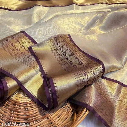 Premium Traditional New Design Kanjeevaram Inspired Soft Silk Saree