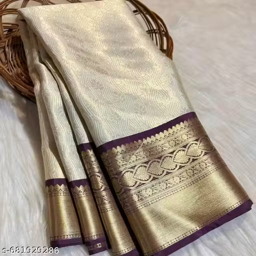 Premium Traditional New Design Kanjeevaram Inspired Soft Silk Saree