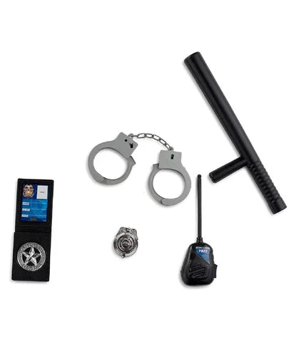 Kids Police Role Play Set | Police Costume with Accessories | Pretend Play Toy for Boys & Girls | Educational Dress-Up Kit