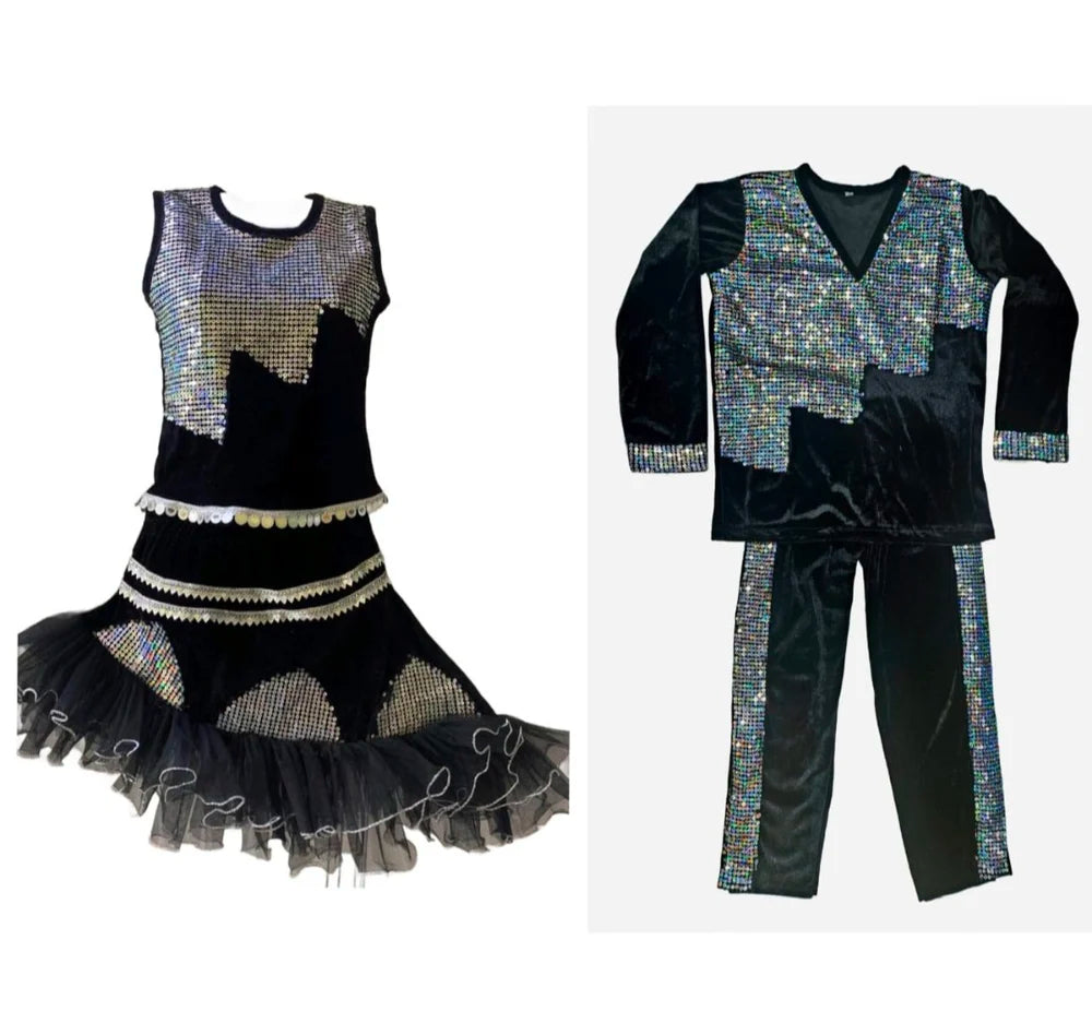 Kids Western Dance Costume