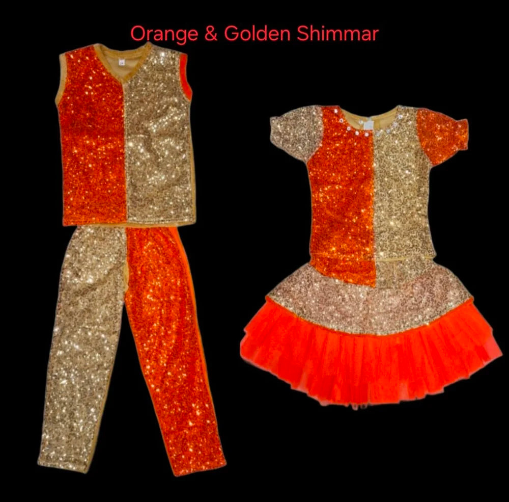 Kids Western Dance Costume