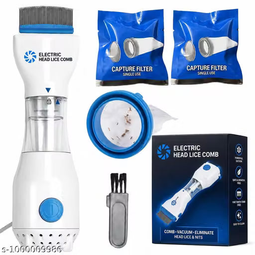 Electric Head Lice Removal Comb, Safe for children and adults