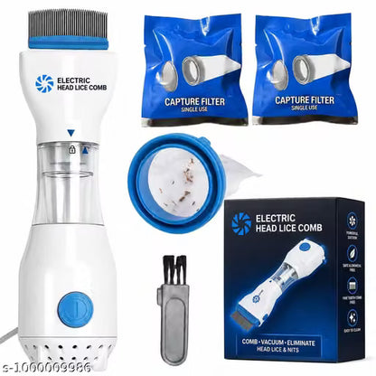 Electric Head Lice Removal Comb, Safe for children and adults